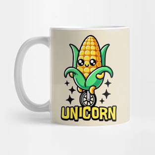 Unicorn! Cute Unicycle Corn Pun Mug